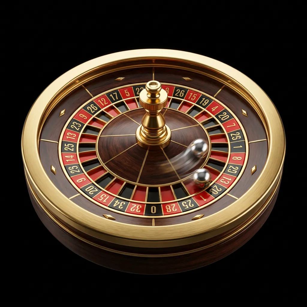 Roulette game icon on OK Rummy — wheel segment